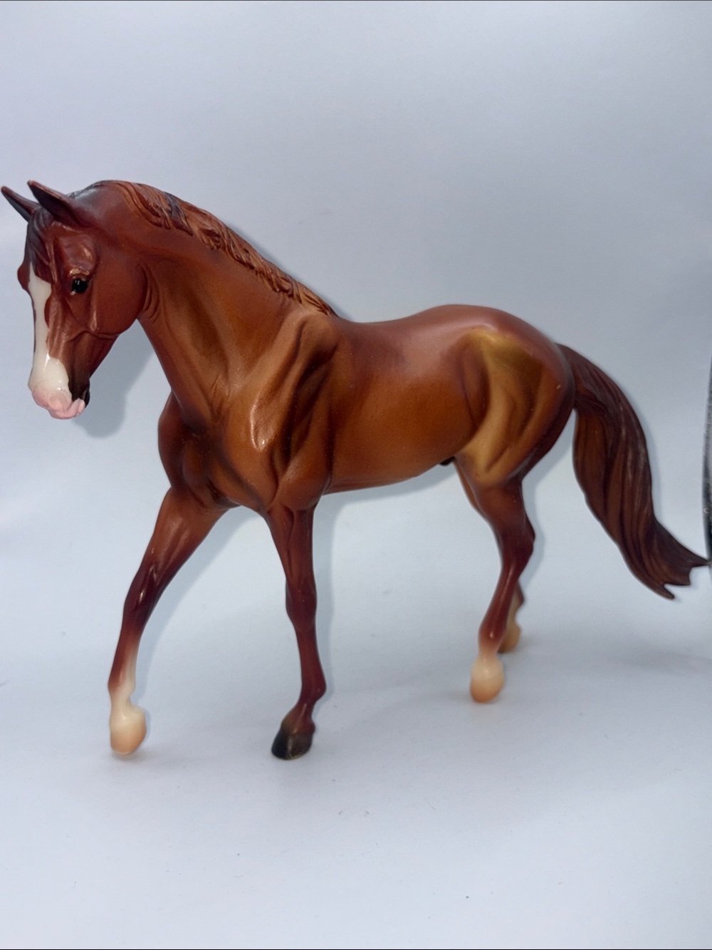 Breyer Classics Chestnut Quarter Horse Equestrian Figure Model Toy Collectible
